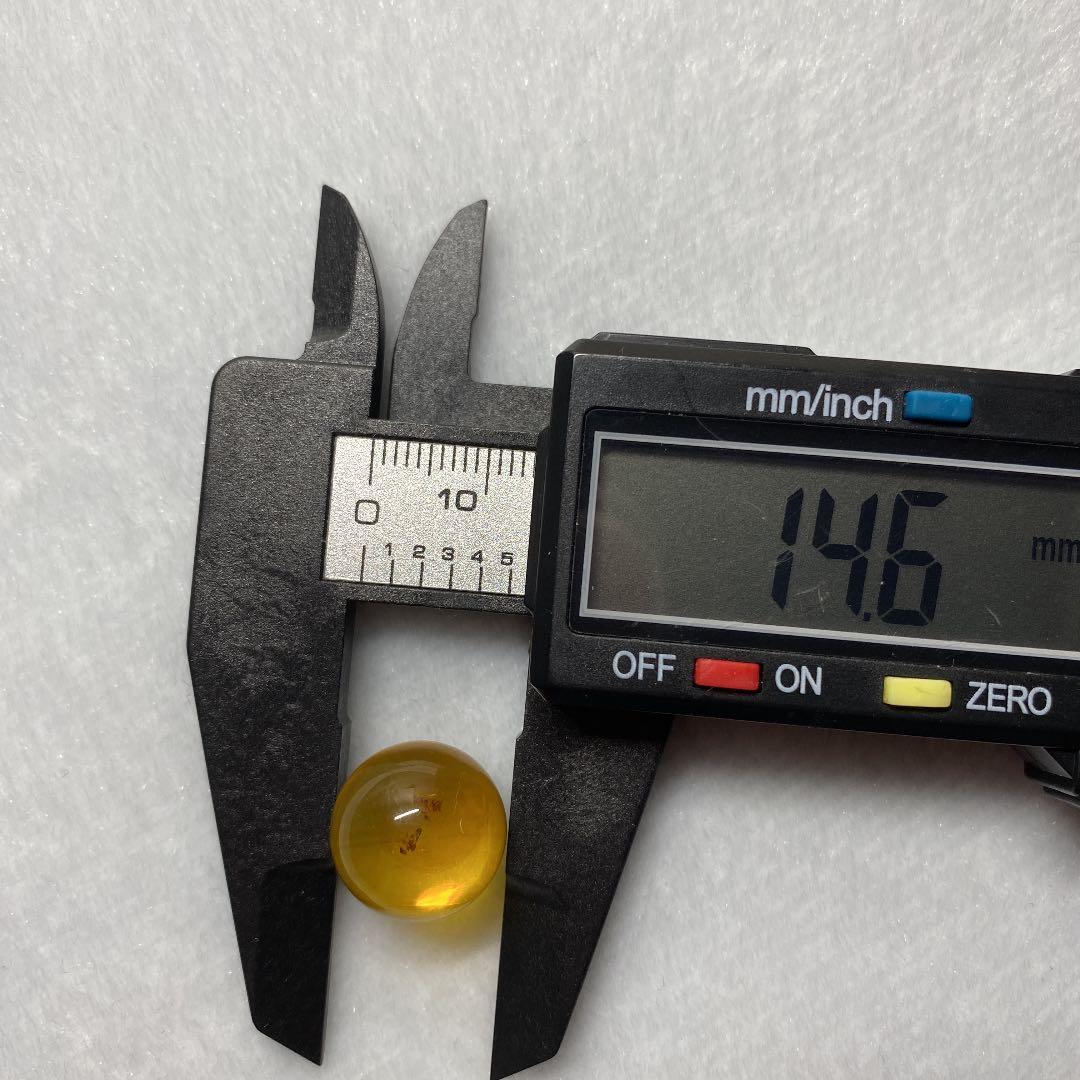 アンバー 琥珀 虫入り琥珀 ホソヒラタアブ  天然石  虫入り 価値上がる