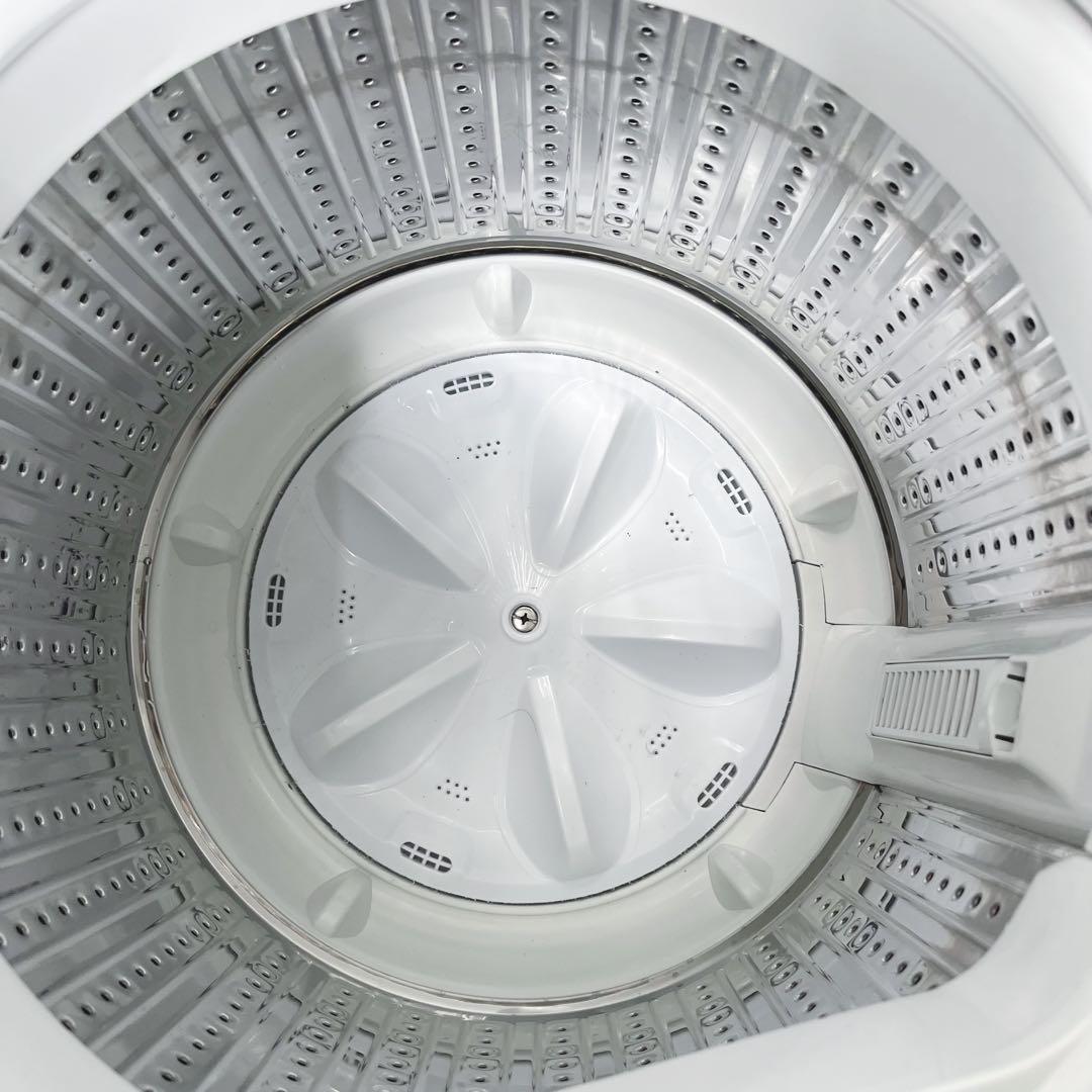 307取付無料！完動品！2025年製山善ブラック冷蔵庫・おしゃれホワイト洗濯機