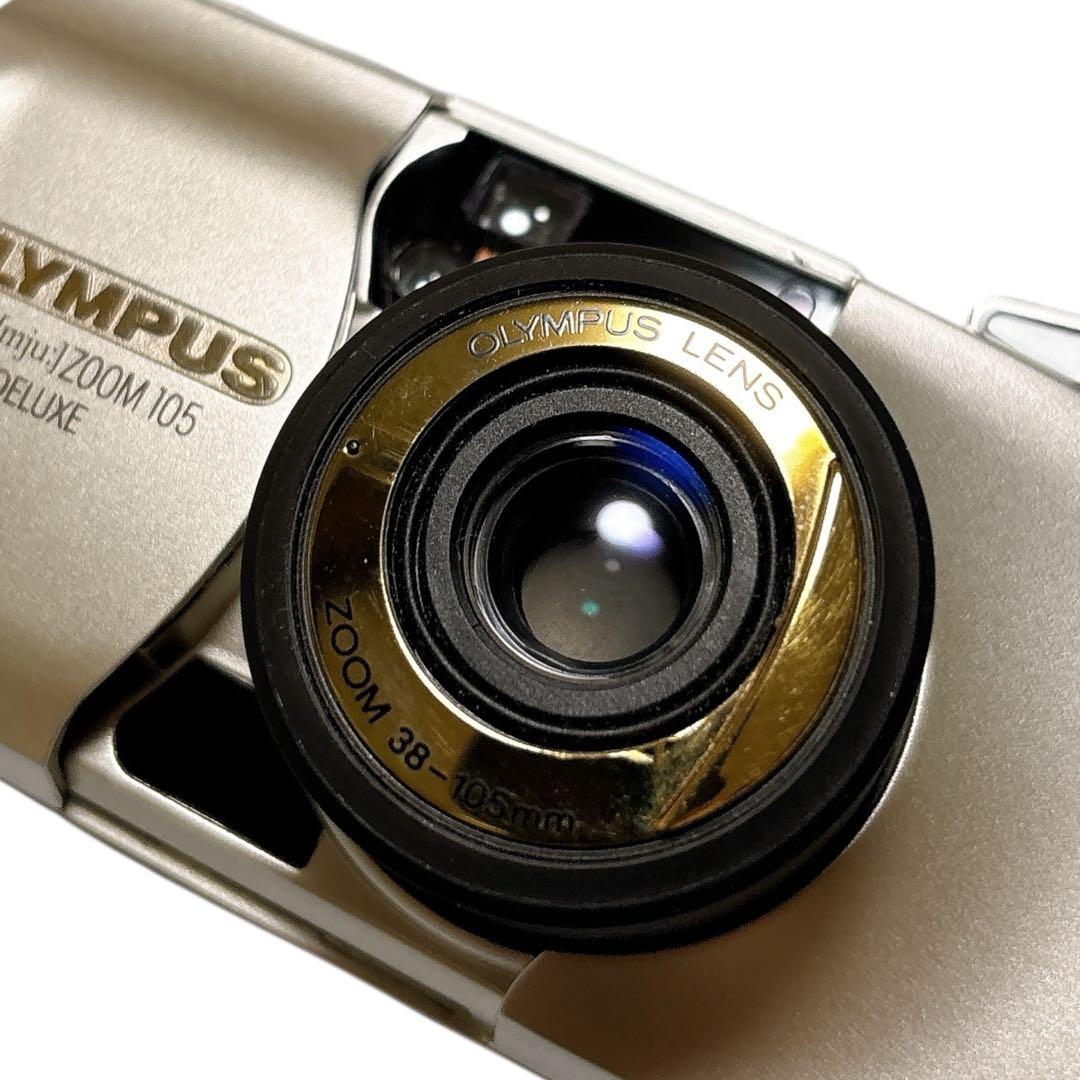 【美品】オリンパス Olympus μ（ミュー）ZOOM 105 DELUXE