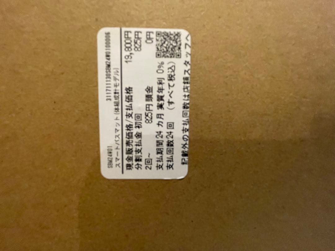 ISSIN スマートバスマット 体組成計モデル　SBM24W01LJ 2024年