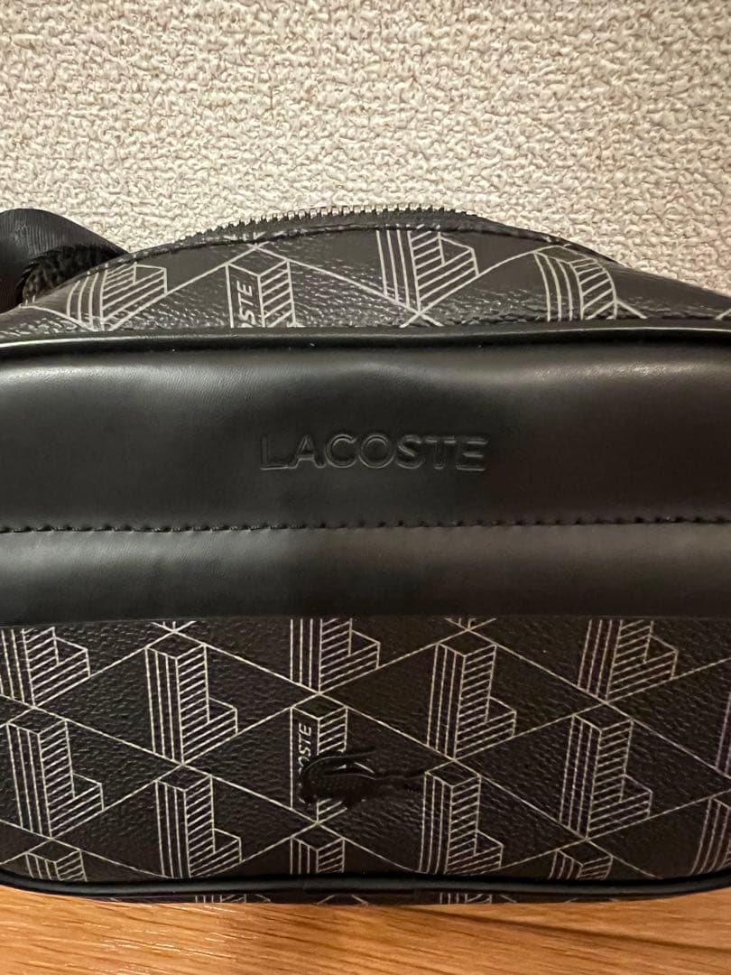 ラコステ LACOSTE サブレンドモノグラムリポーターバッグ ショルダー