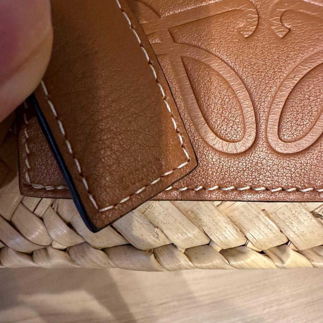 LOEWE ロエベバスケットバッグ　スモール　ブラウン　即日発送可能
