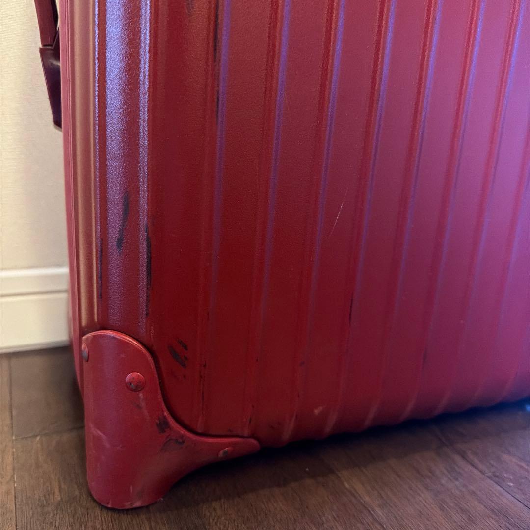 RIMOWA レッドキャリーケース 機内持ち込み　サルサ　salsa
