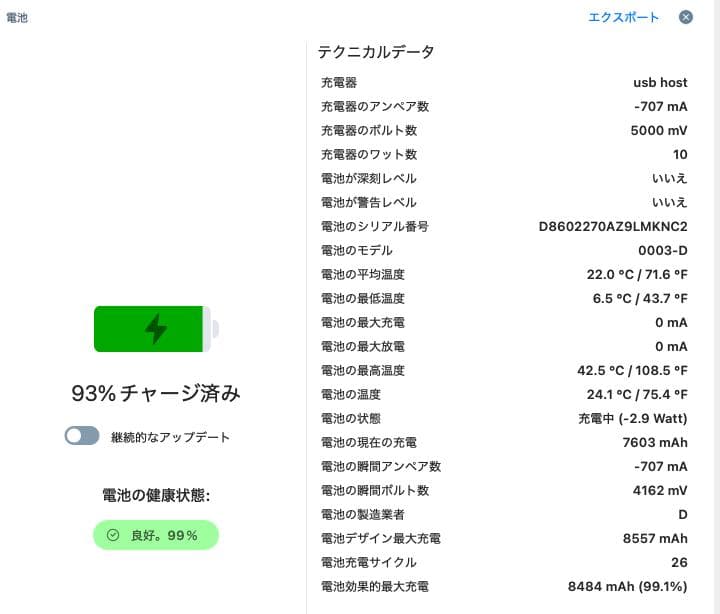 ［美品］Apple iPad 第7世代/32GB/Wi-Fi/電池健康99%