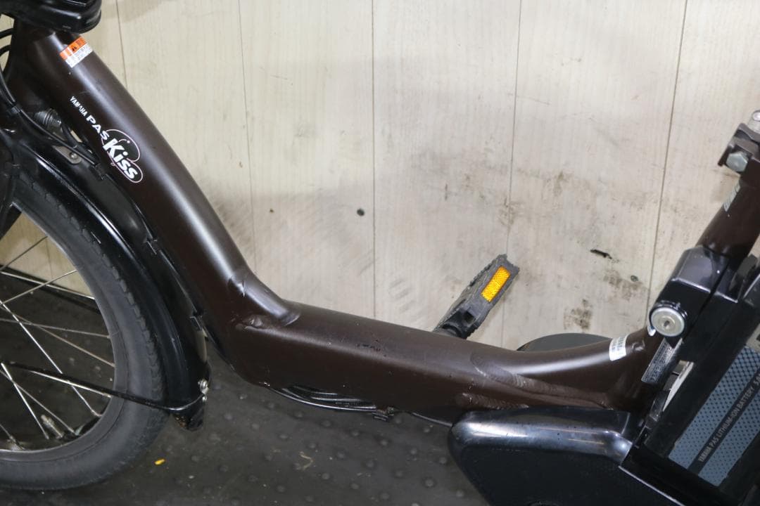 ヤマハPAS Kiss miniX863-2003 20型8.7AH 無光沢茶色