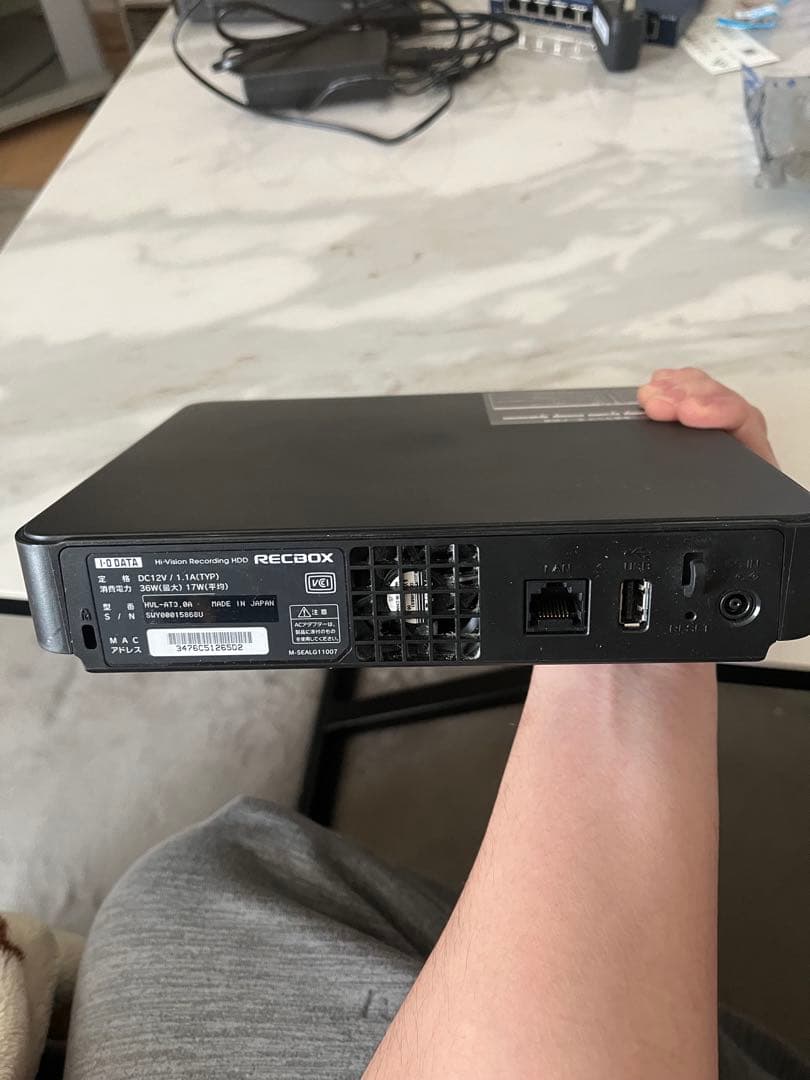 外付けハードディスク・ドライブ RECBOX HVL-AT3.0A RECBOX NAS USB 3.0 LAN