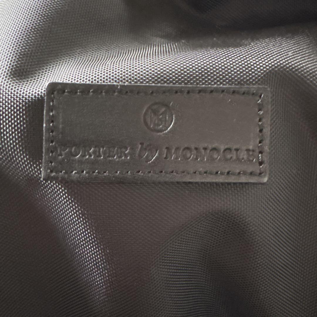 MONOCLE×PORTER Boston Bag navy
