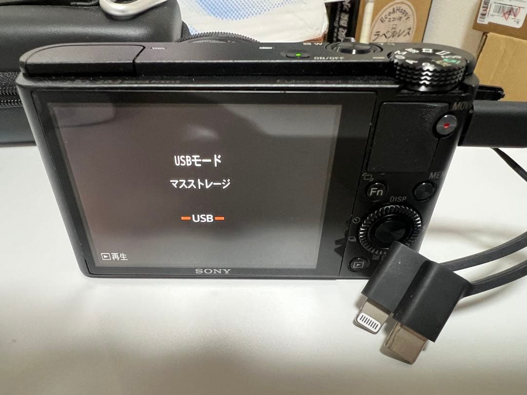 SONY コンパクトデジタルカメラ rx 100 美品　ケース付き　箱付き