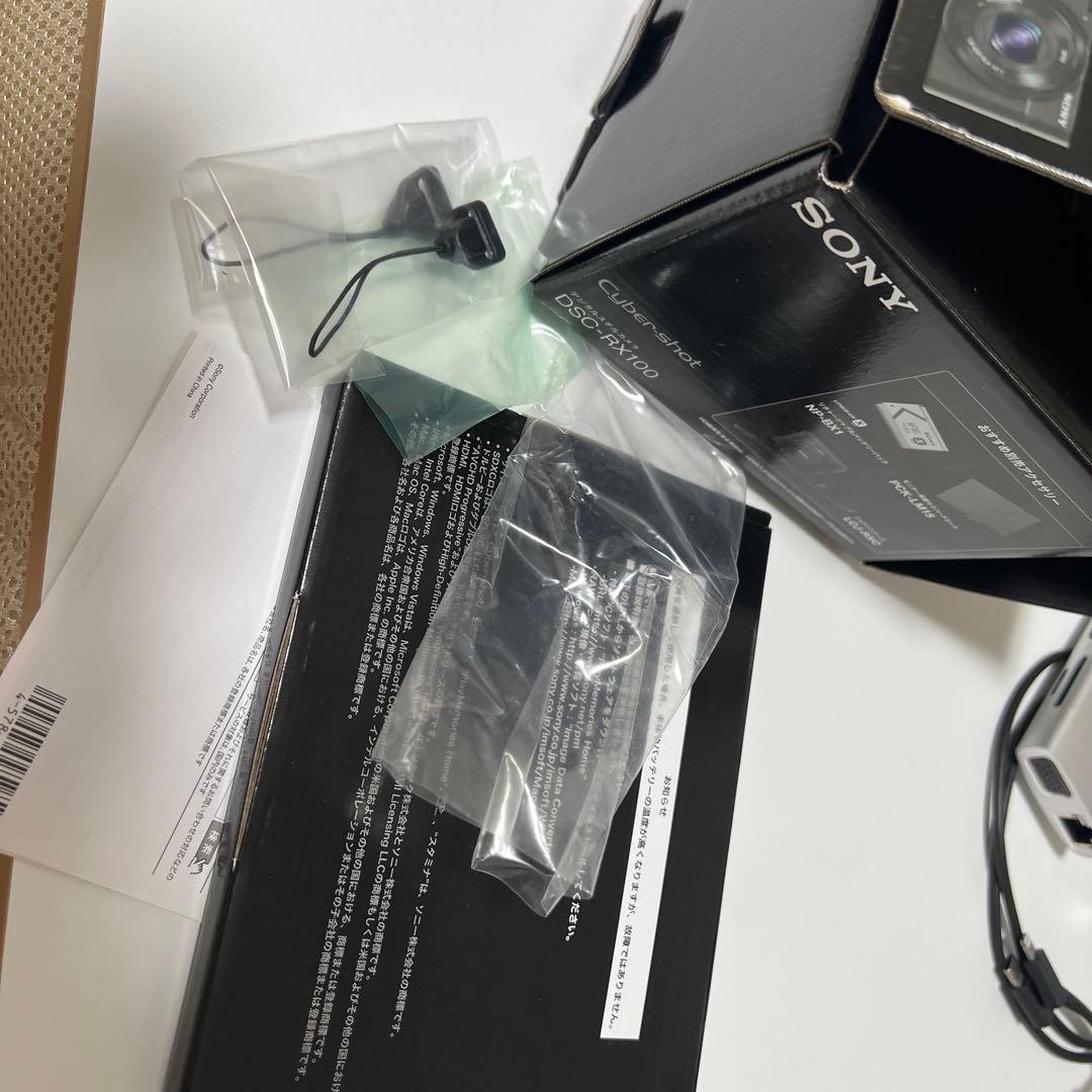 SONY コンパクトデジタルカメラ rx 100 美品　ケース付き　箱付き