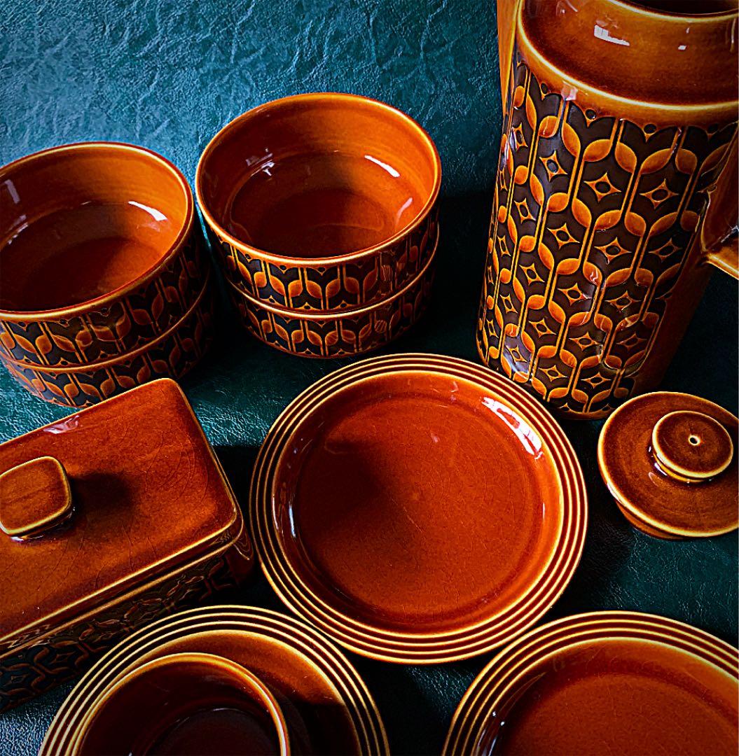 食器 HORNSEA  Vintage England 10 pieces