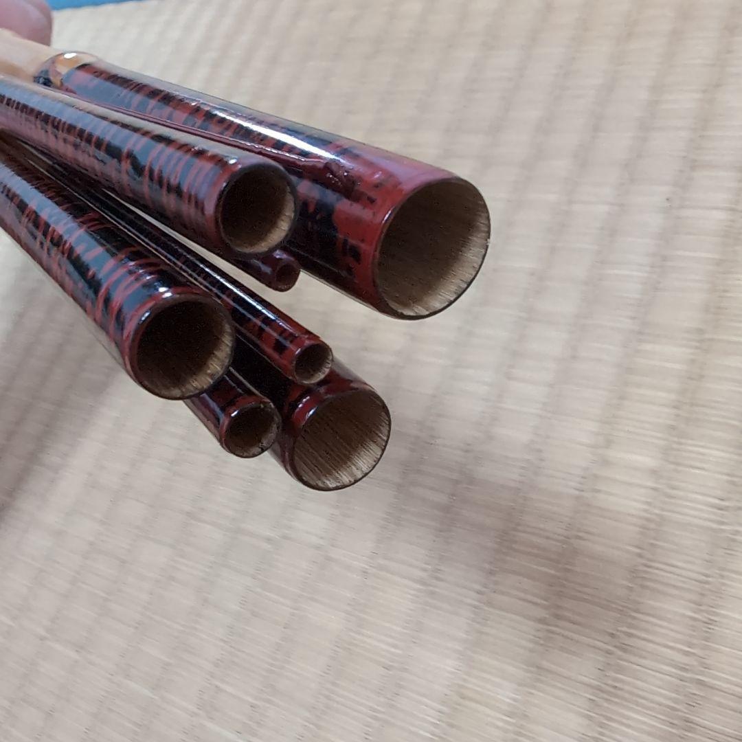 タナゴ　真鮒竿　9尺　銘「竿福」　竹竿