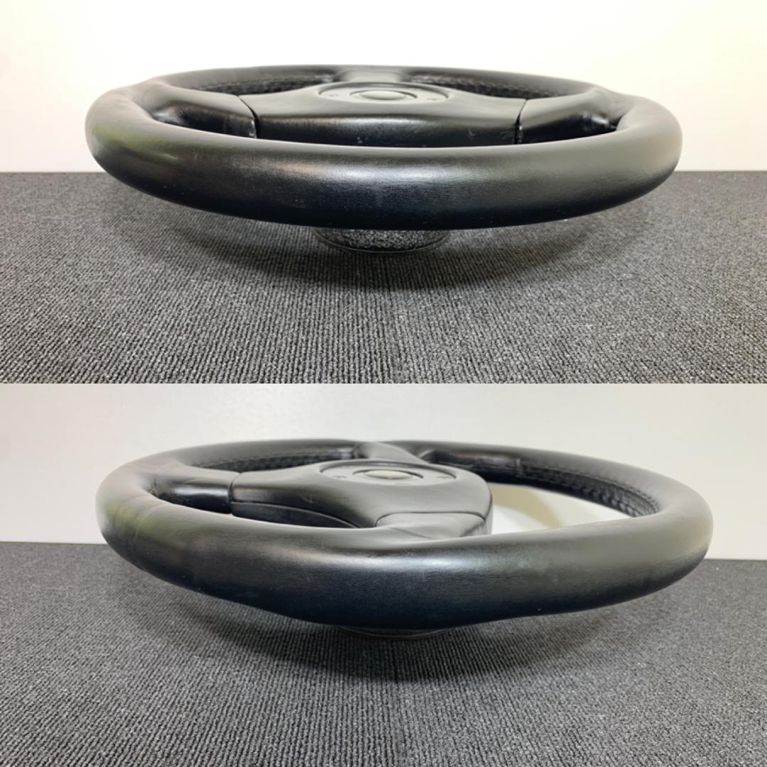 ヴィクトリア レザー ステアリング 36Φ ホーンボタン付き ヴィクトール