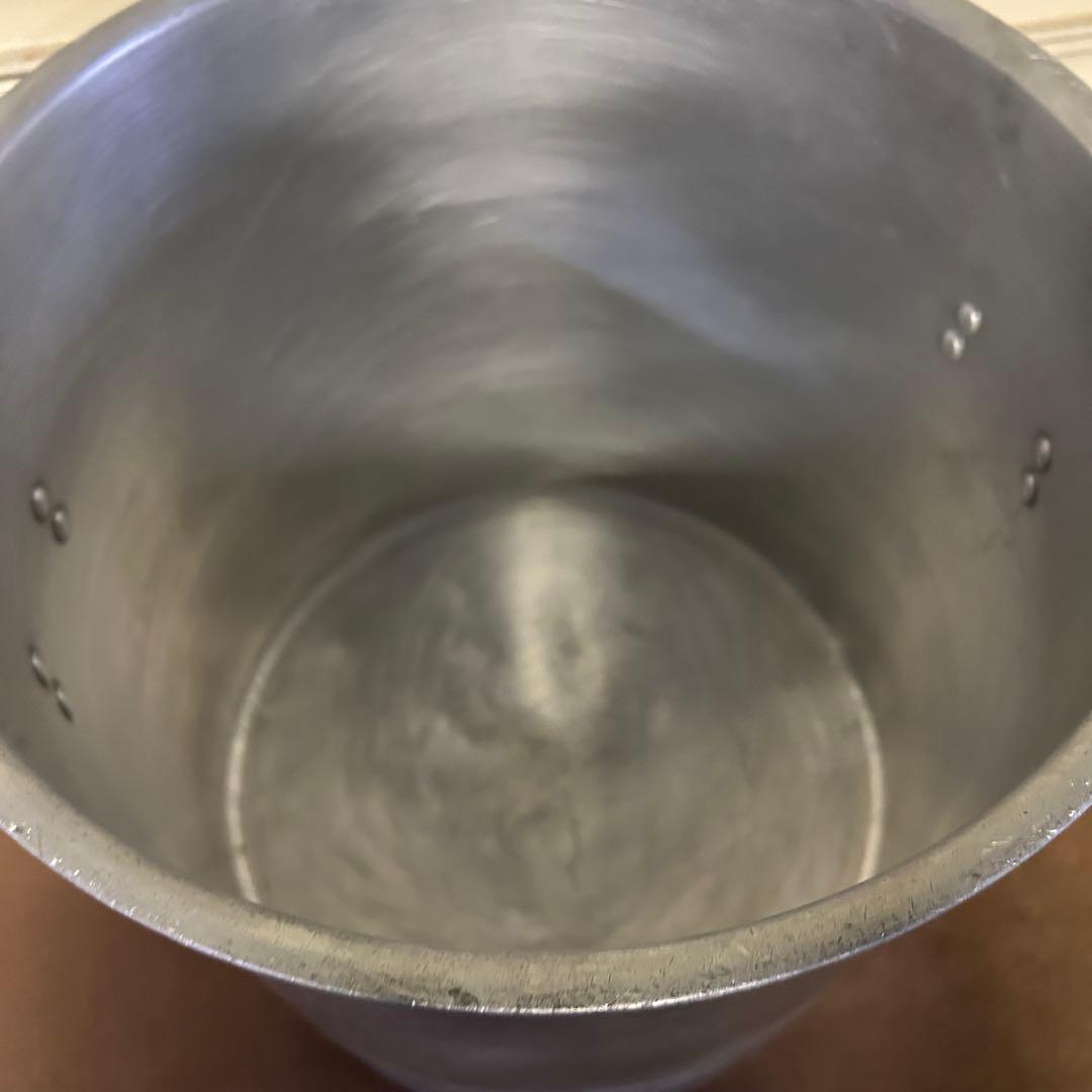 CF43★アルミ製★ 特大 寸胴鍋 両手鍋 直径44.5㎝ 厨房 業務用 359