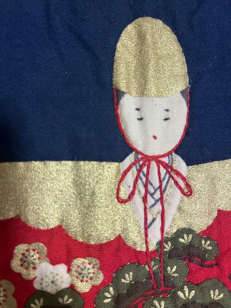 おまけタペストリー付◆雛人形◆お雛様 【親王飾り】 落ち着いた漆塗りの台座