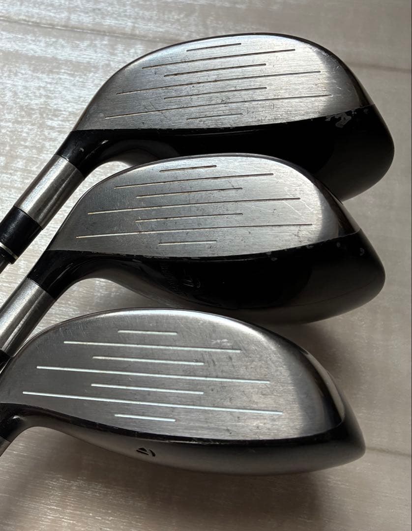 テーラーメイド ウッドdraw r7の5と7 & v steel 3セット