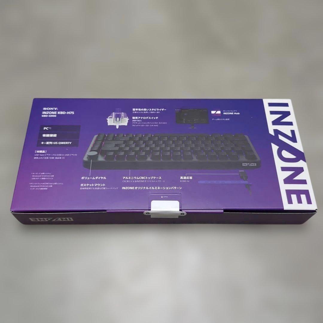 新品未開封 SONY INZONE KBD-H75 ゲーミングキーボード＆マウス