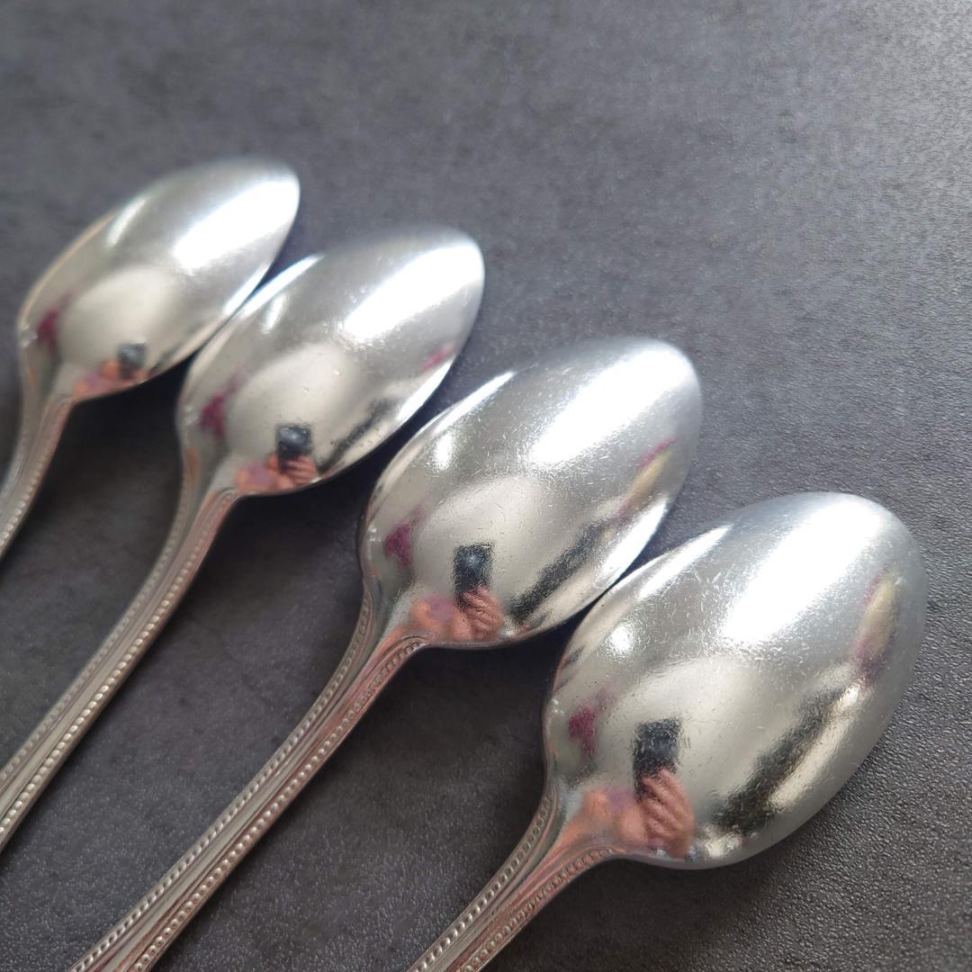 希少 クリストフル パール デザートスプーン 4点