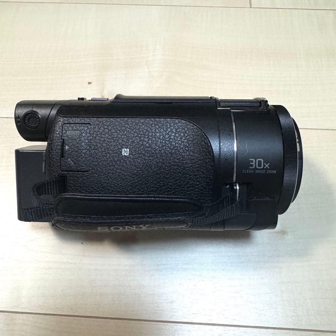 「値下げ」【美品】SONY FDR-AX55 4Kビデオカメラ ブラック