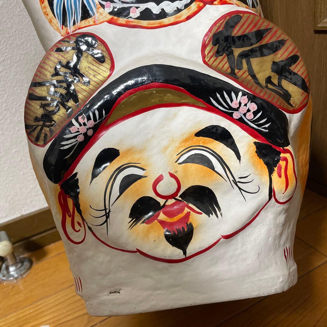 昭和レトロ　特大　招き猫　張り子　張子　縁起物　商売繁盛　開運　厄除け　金運