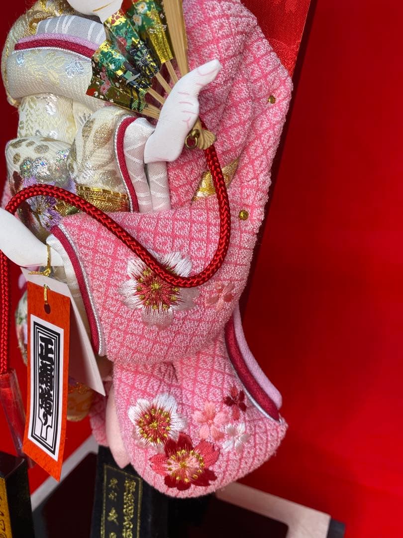 東京久月　羽子板ガラスケース１０号・サイズ　間口約２３×奥行約２１×高さ約４７㎝