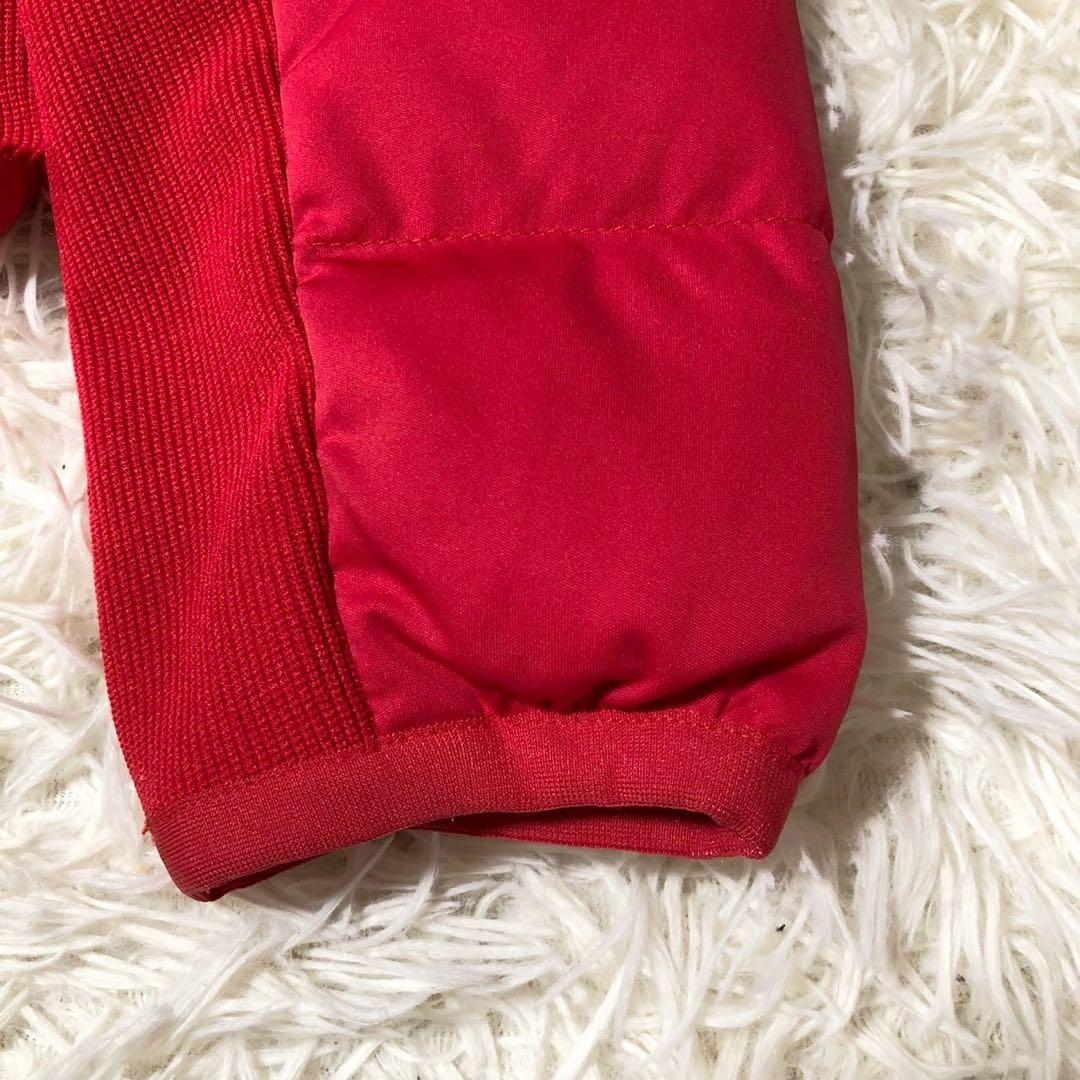 【美品】archivio アルチビオ ダウンジャケット ボアフード レッド