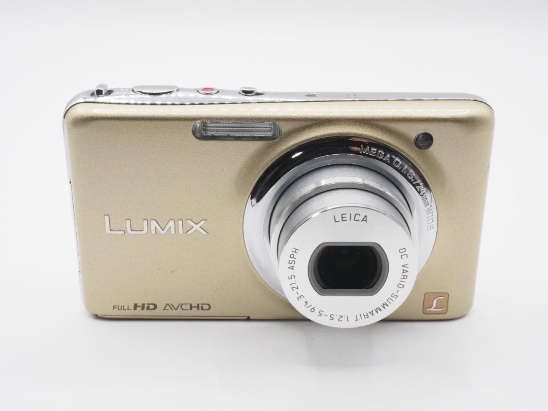 ■良品■ パナソニック LUMIX DMC-FX77 （ゴールド）♯0556