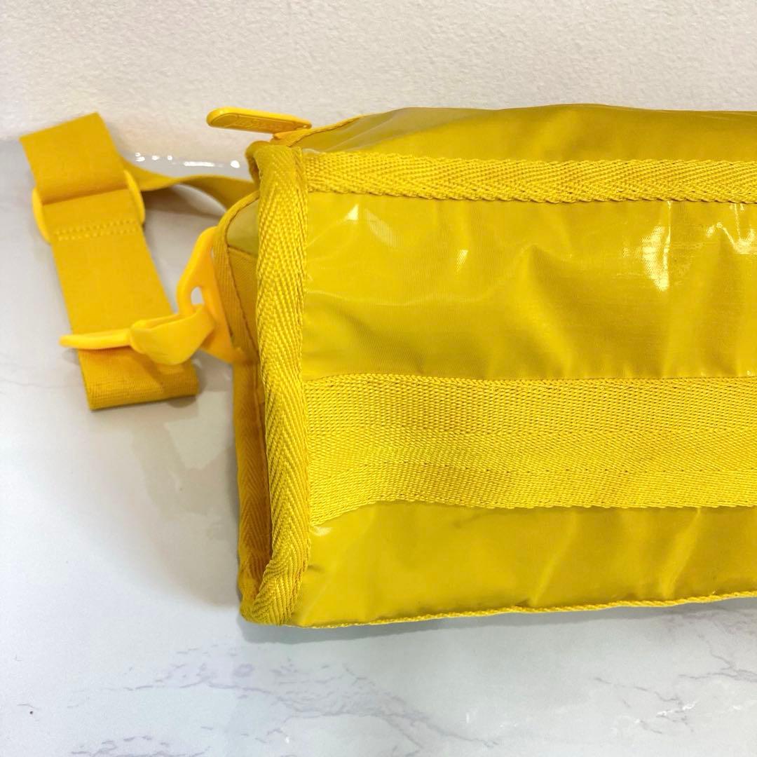 レスポートサック　ひとりっぷ　バイクボストン　ショルダーバッグ　イエロー