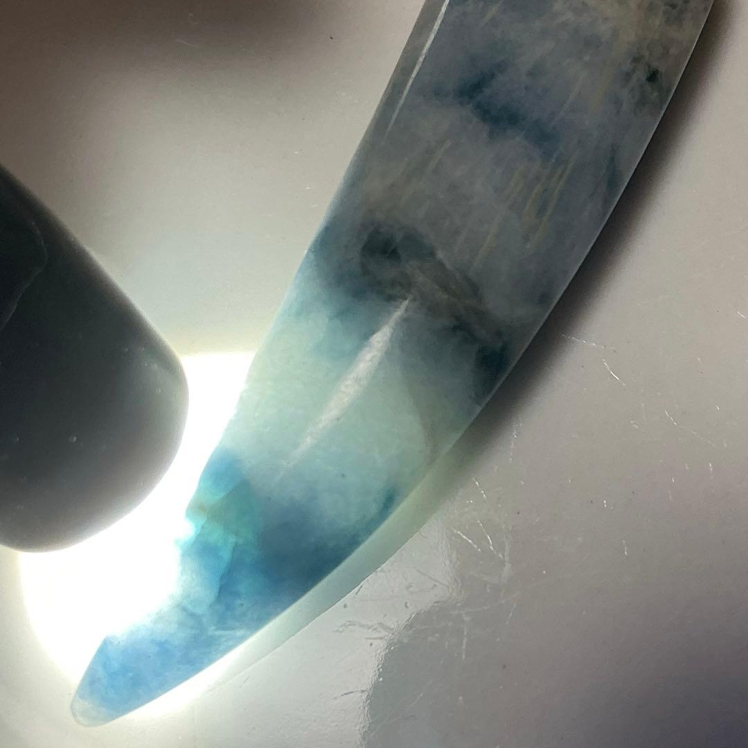 糸魚川翡翠　コン沢　ネックレストップ（103）