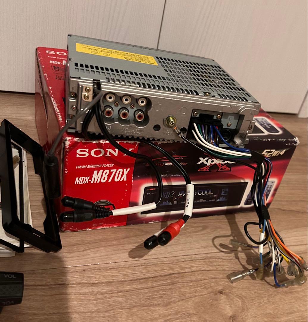 ラジオ・コンポ SONY MDX-M870X FM AM DSP
