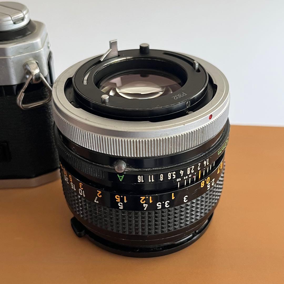 最終お値下げ　canon AEー１　動作確認済　f1.4 レンズ付フィルムカメラ