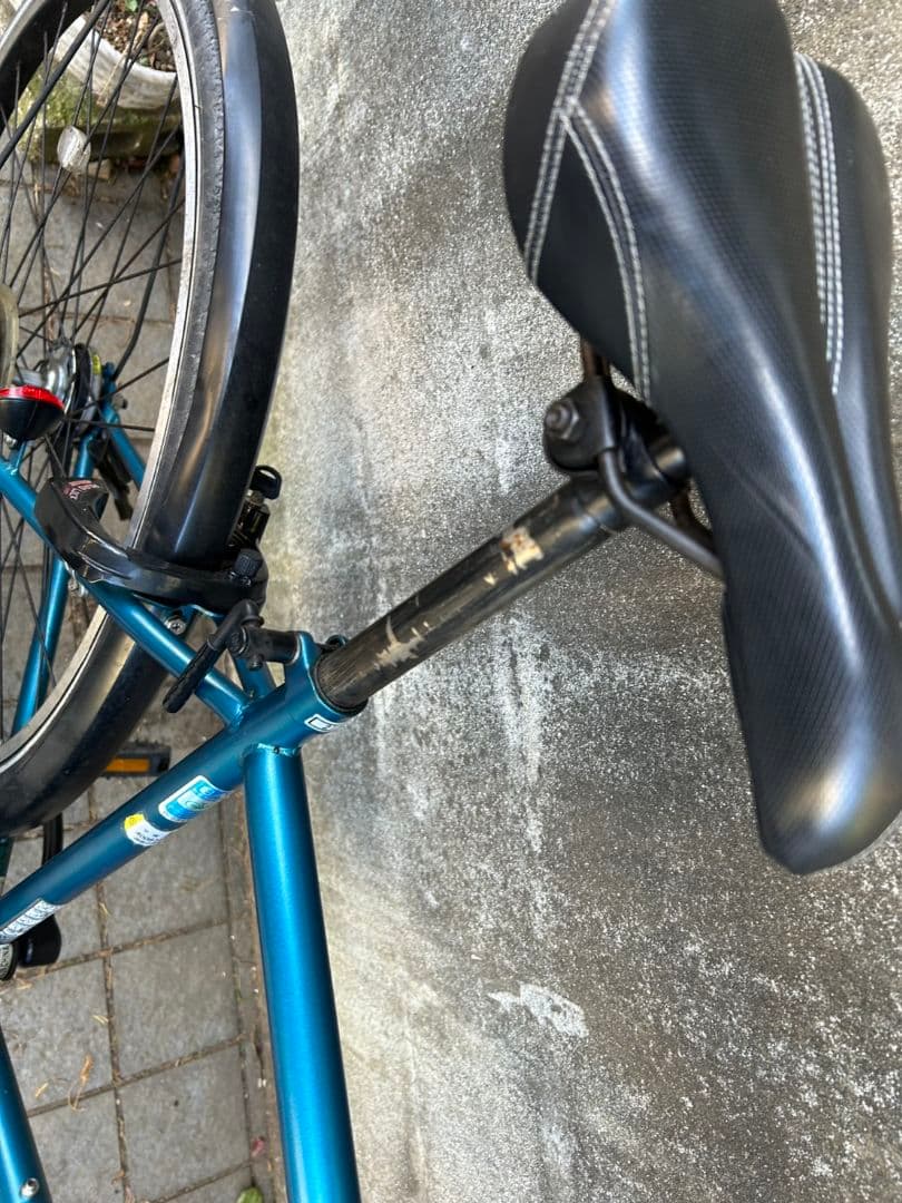 直接取りに来てください。値下げあり、非対面受取クロスバイク27インチ　正常に動作