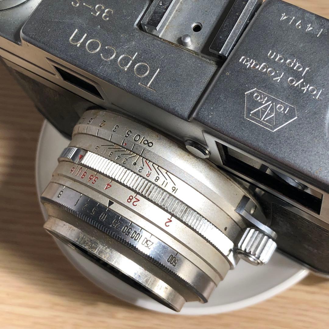フィルムカメラ TOPCON 35-S TOPCOR 4.4cm f2