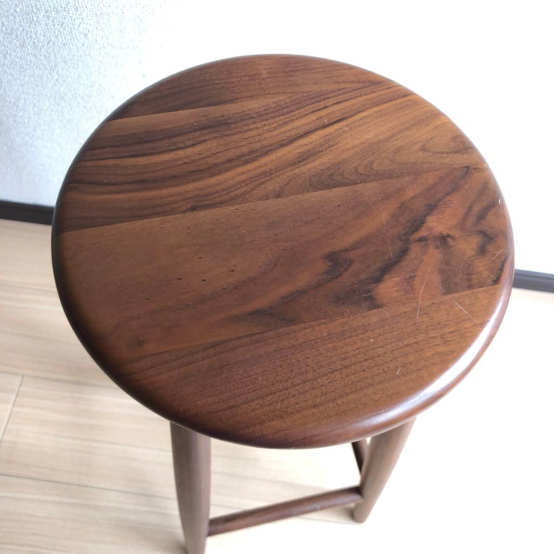 Latree ラトレ カウンタースツール ウォルナット　高さ65cm