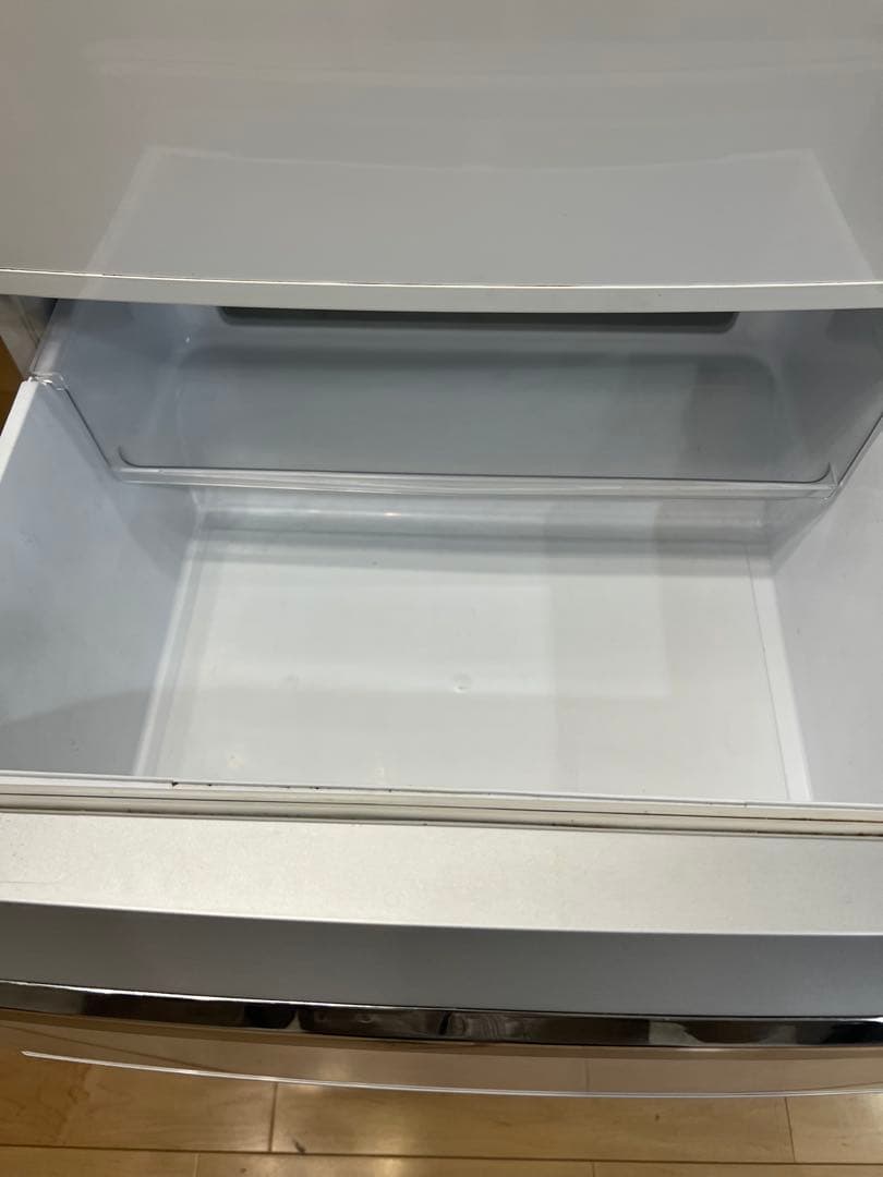 三菱 冷蔵庫 MR-C34C-W 2018年製 自動製氷 右開き