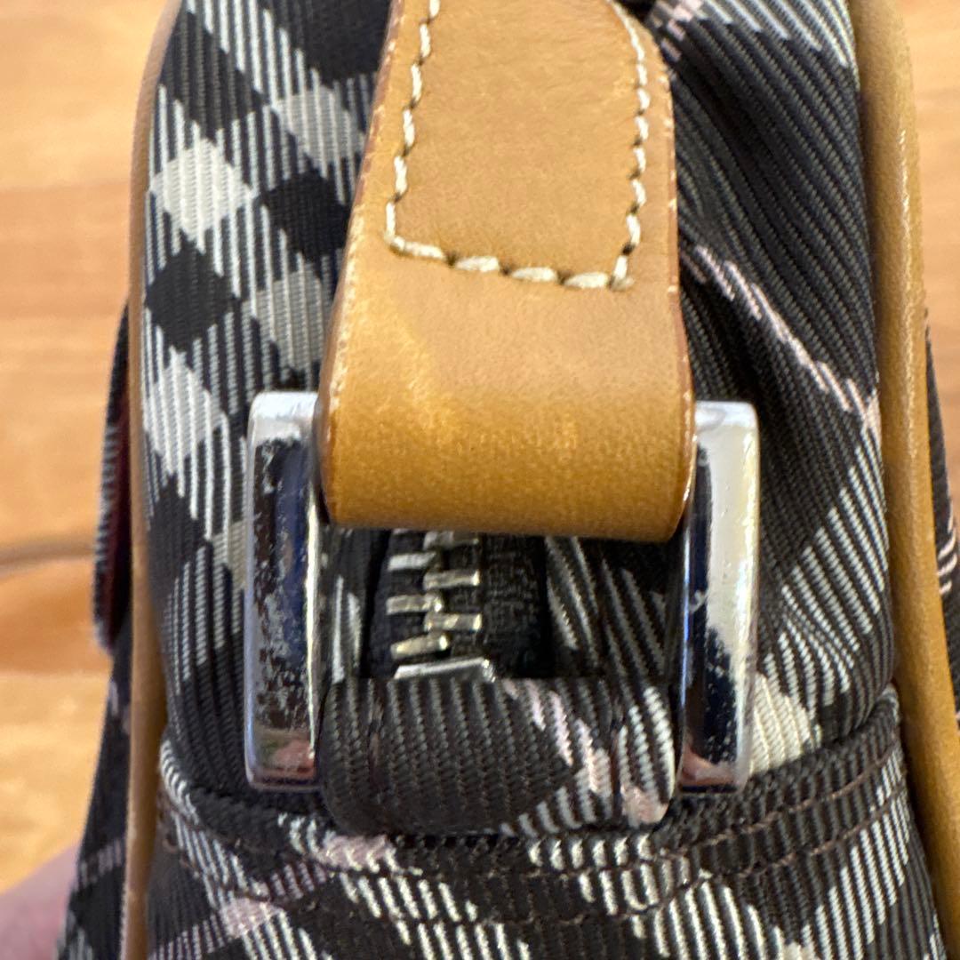BURBERRY BLUE LABEL チェック柄ショルダーバッグ