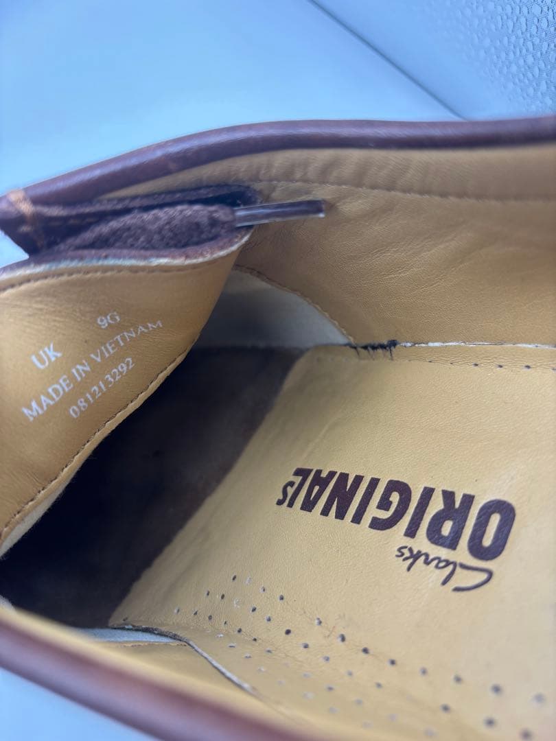 【極美品】Clarks クラークス ナタリー カジュアルシューズ ブラウン 27