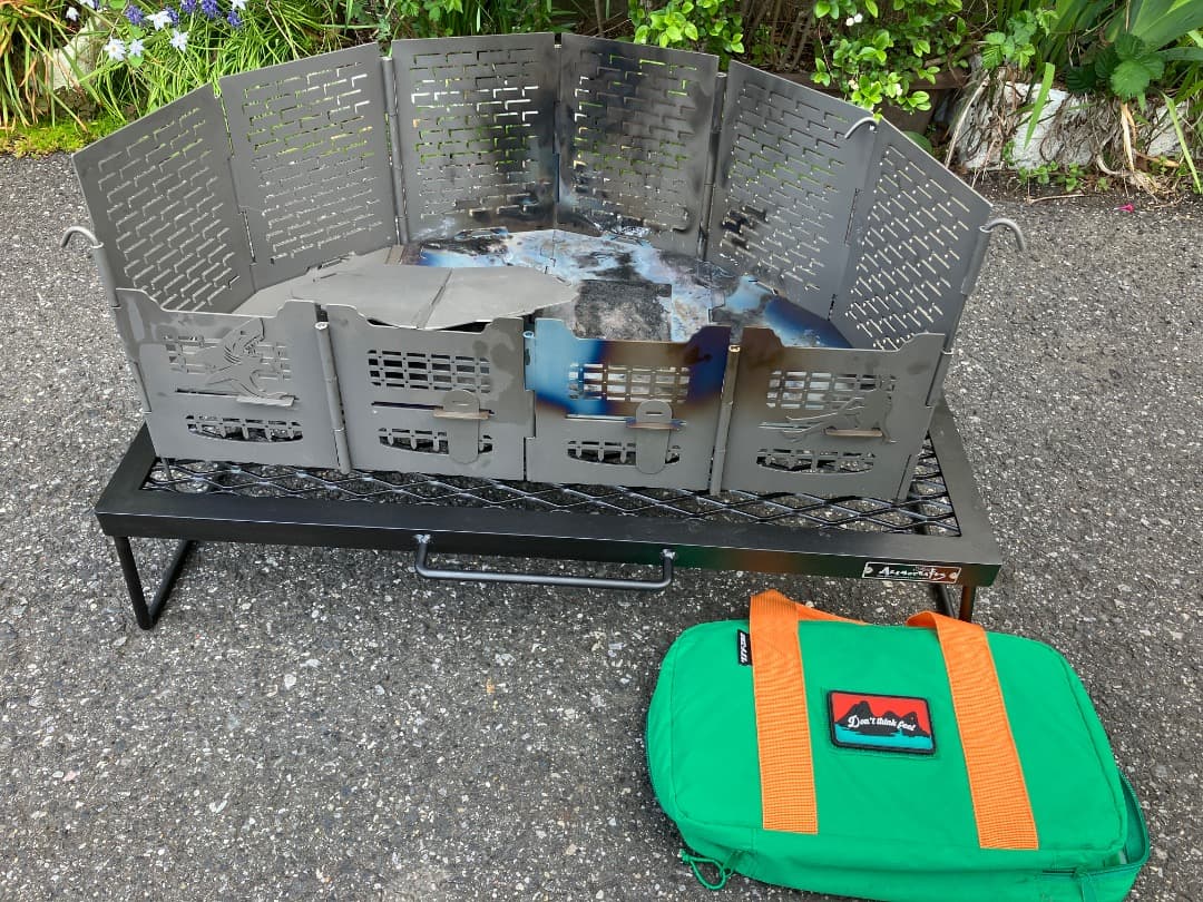 サンゾー工務店 ロダン、アイアンテーブル、アイアンテーブル低っセット