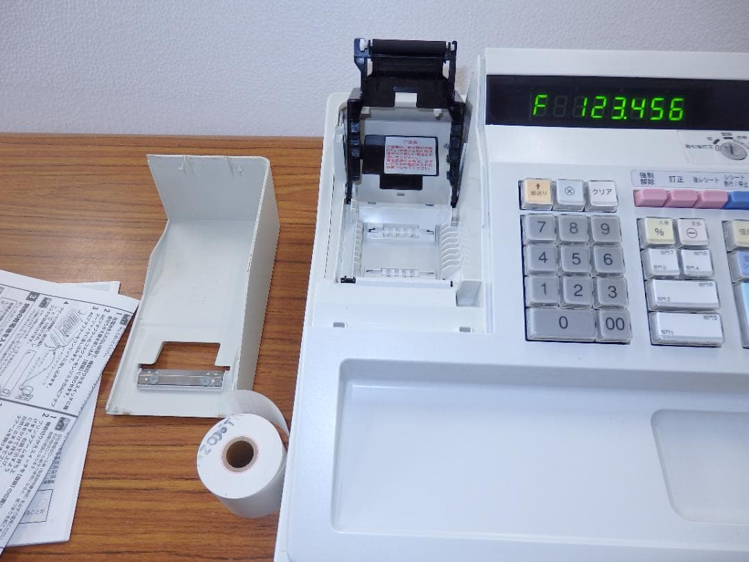 7110 設定無料 SHARP XE-A147-W 電子レジスター 2022年製