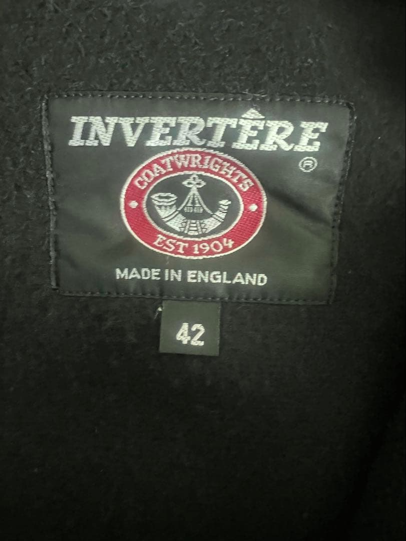 美品　INVERTERE インバーティア 42 ダッフルコート 黒