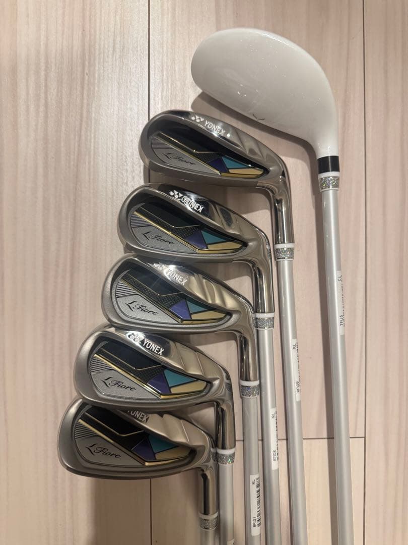 ★美品★ ヨネックス レディース 5本セット+ ユーティリティー