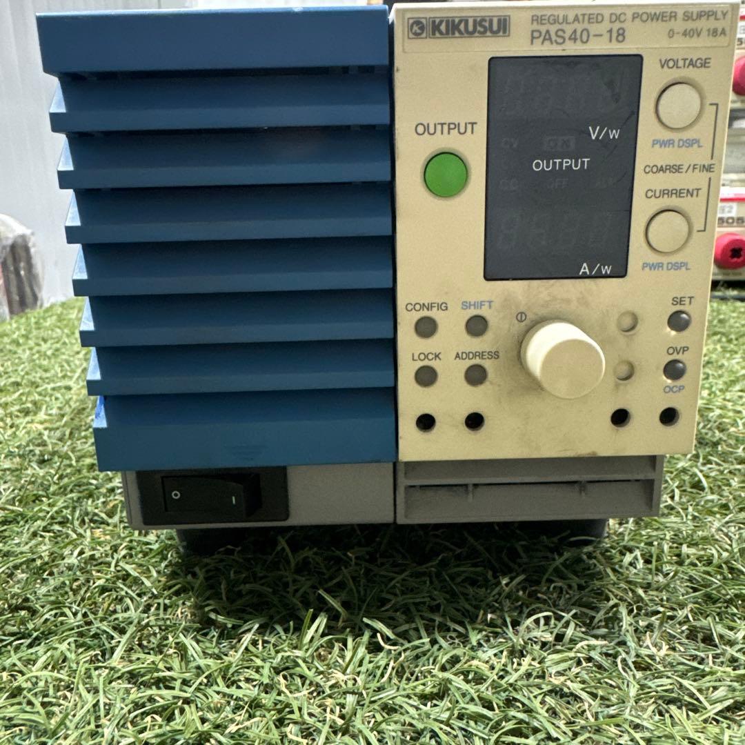 KIKUSUI 菊水電子工業 PAS40-18 直流安定化電源 本体