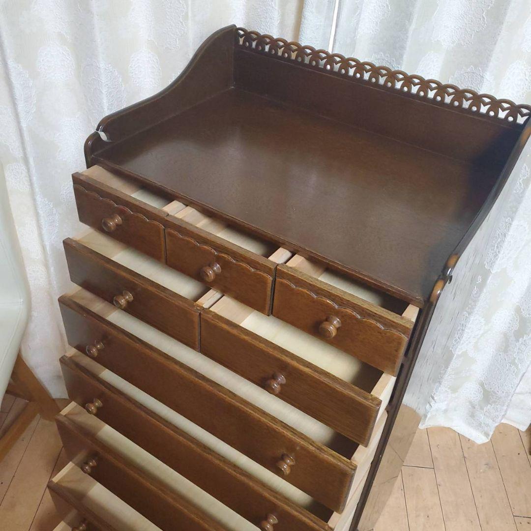 美品 パリの雑貨屋 F-86 チェスト キャビネット 飾り棚 クラシック タンス