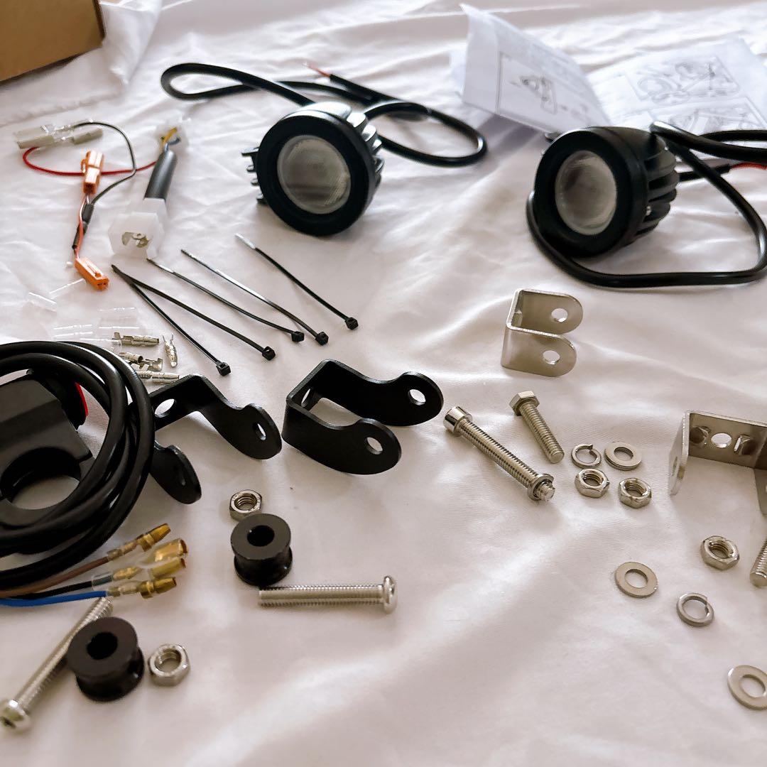 ☆LEDシャトルビームキット CT125ハンターカブ クリア 2灯 ライト