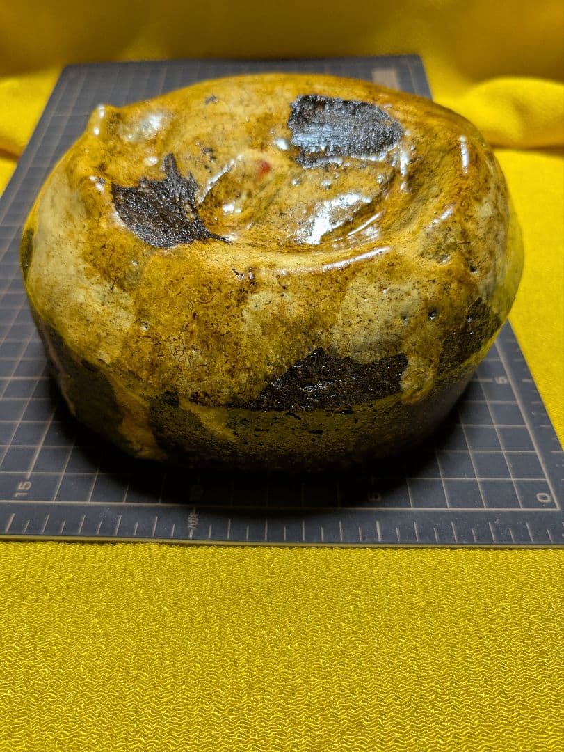 茶道茶碗、建水、石彫建水、世界で一つの建水、倉田辰彦作、日本製