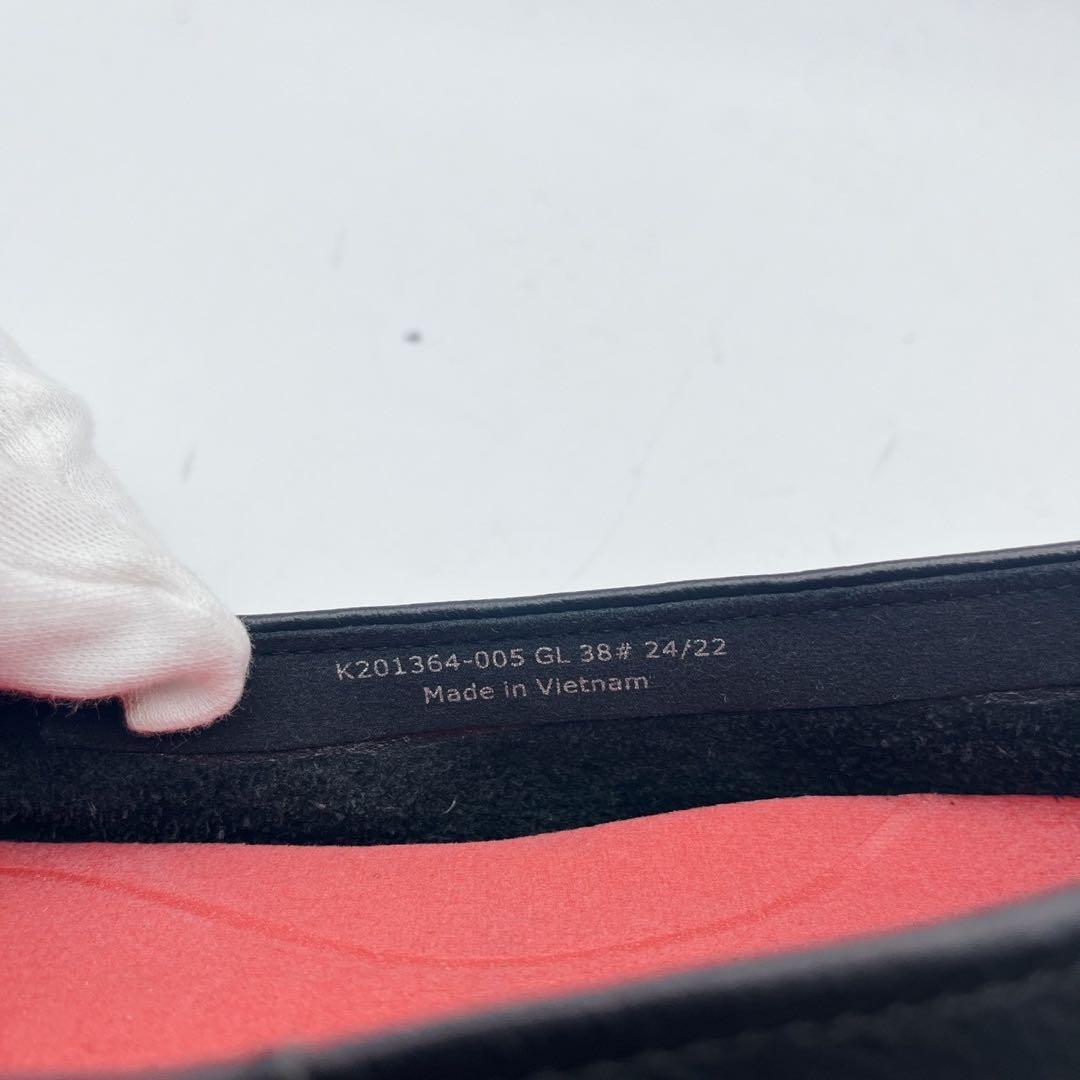 美品✨カンペール ライトニナ レザー フラットシューズ ブラック 38