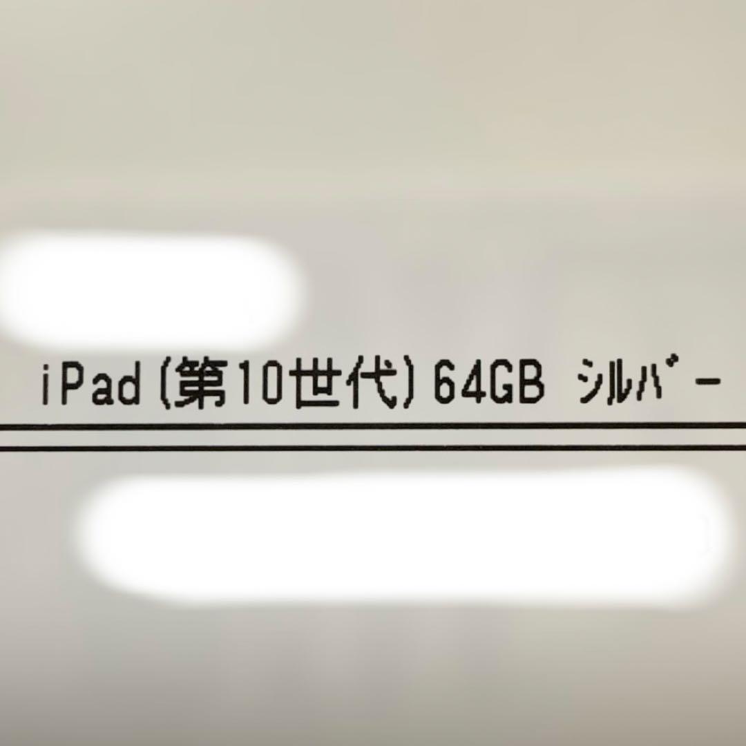 【極美品】ipad 第10世代 WiFi＋Cellular 64GB シルバー