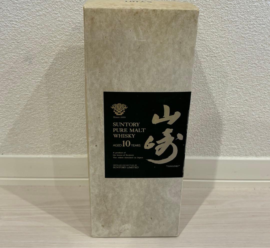 サントリー 山崎10年 ピュアモルトウイスキー　新品未開封品 700ml
