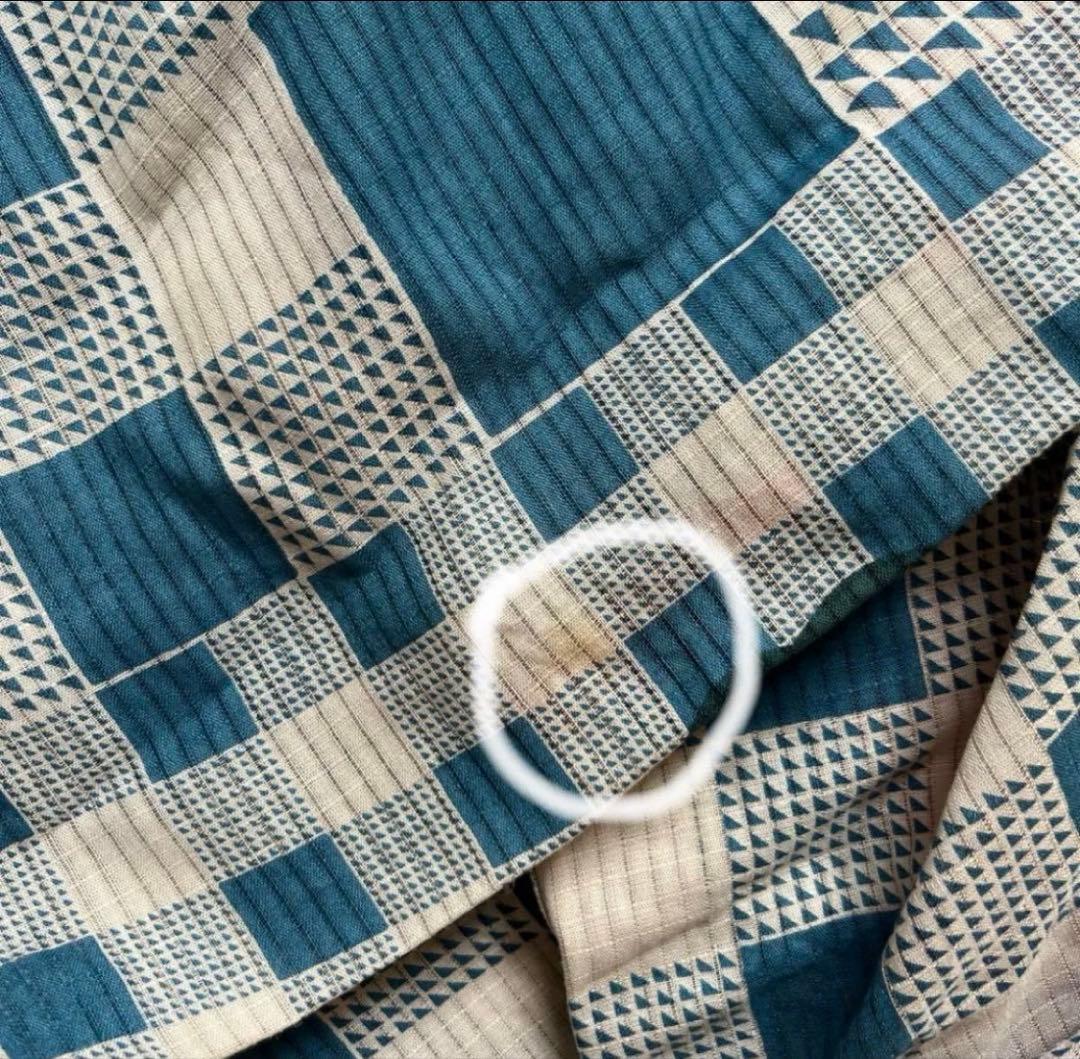 ★最終価格★DOUBLE MAISON 花柄チェック浴衣