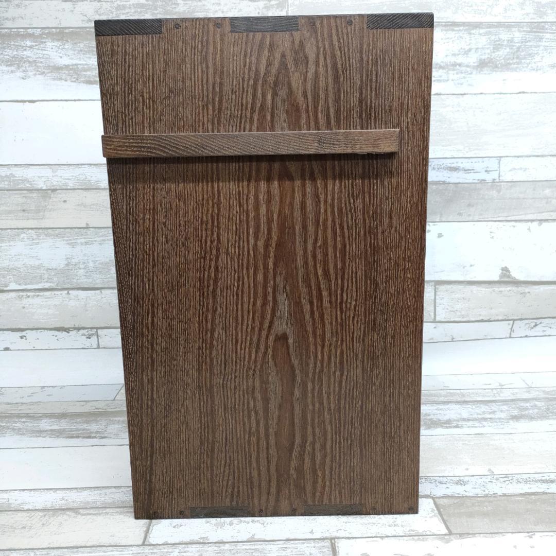 K57 指物師 仙水正之造 桑 旅箪笥 美品 茶道具 紙箱