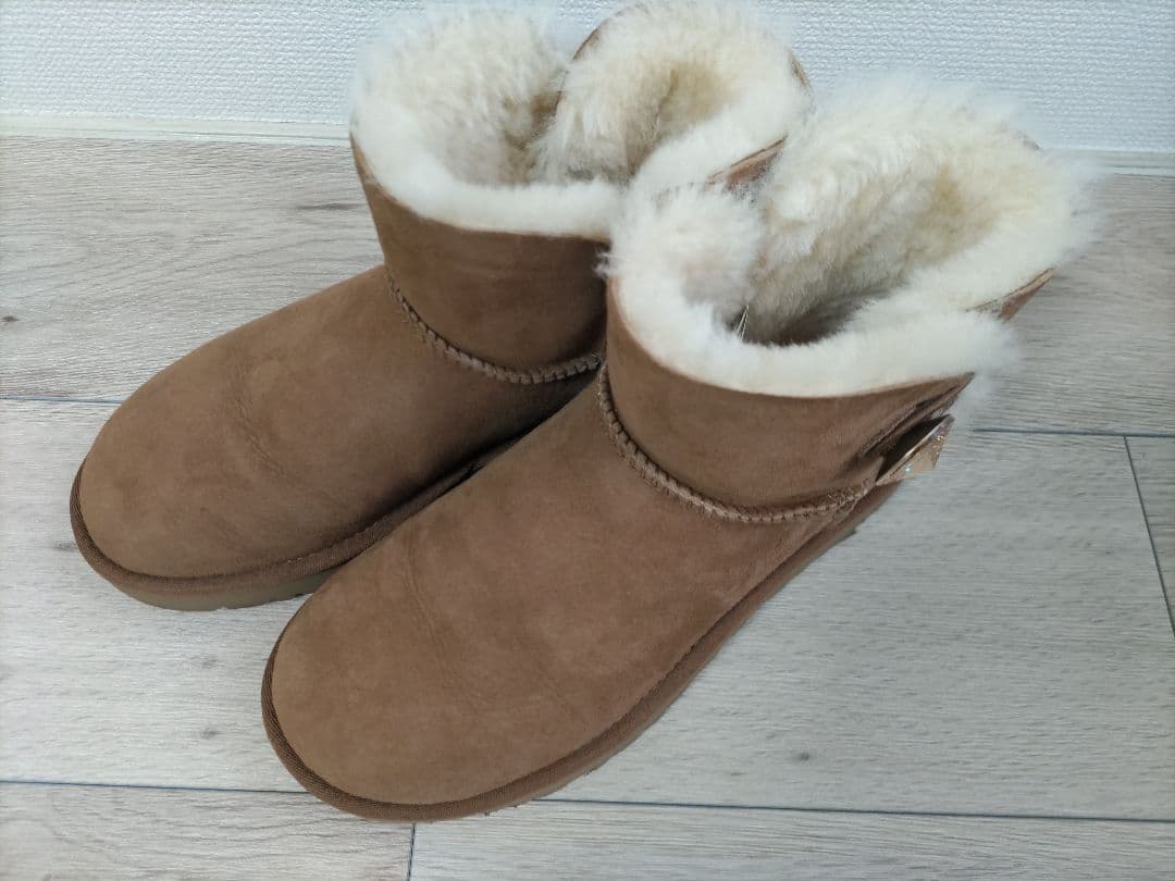 超美品✨UGG アグ スワロフスキー ムートンブーツ 24cm